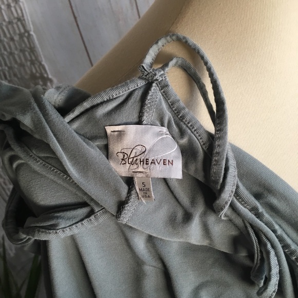 Blu Heaven | Cold Shoulder Mid-length Dress 👗 - Picture 7 of 7